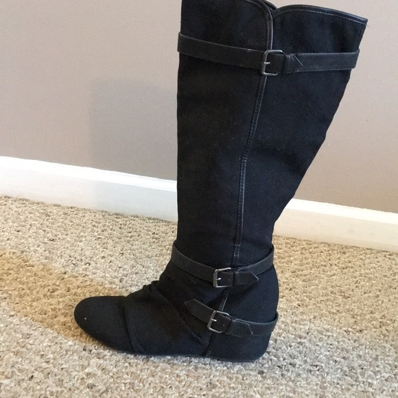 aldo boots wedge